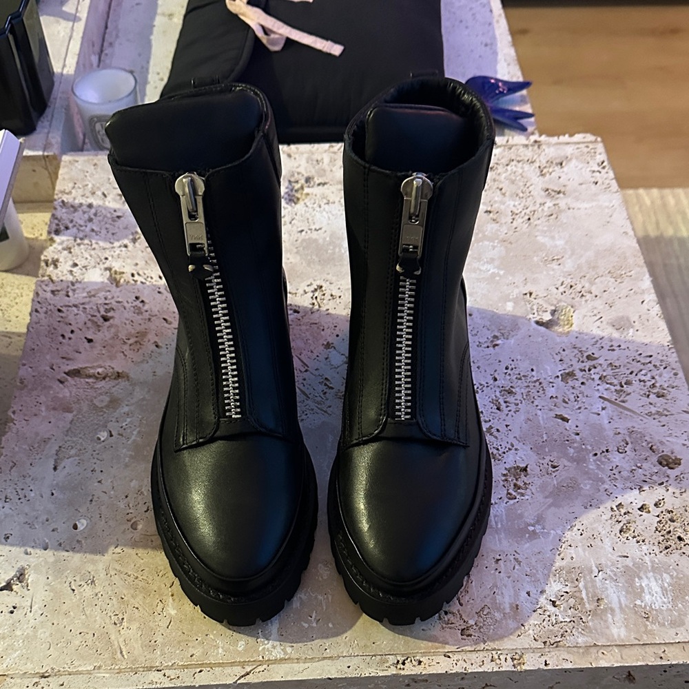 Thursday Boot Company Black Combat Boots